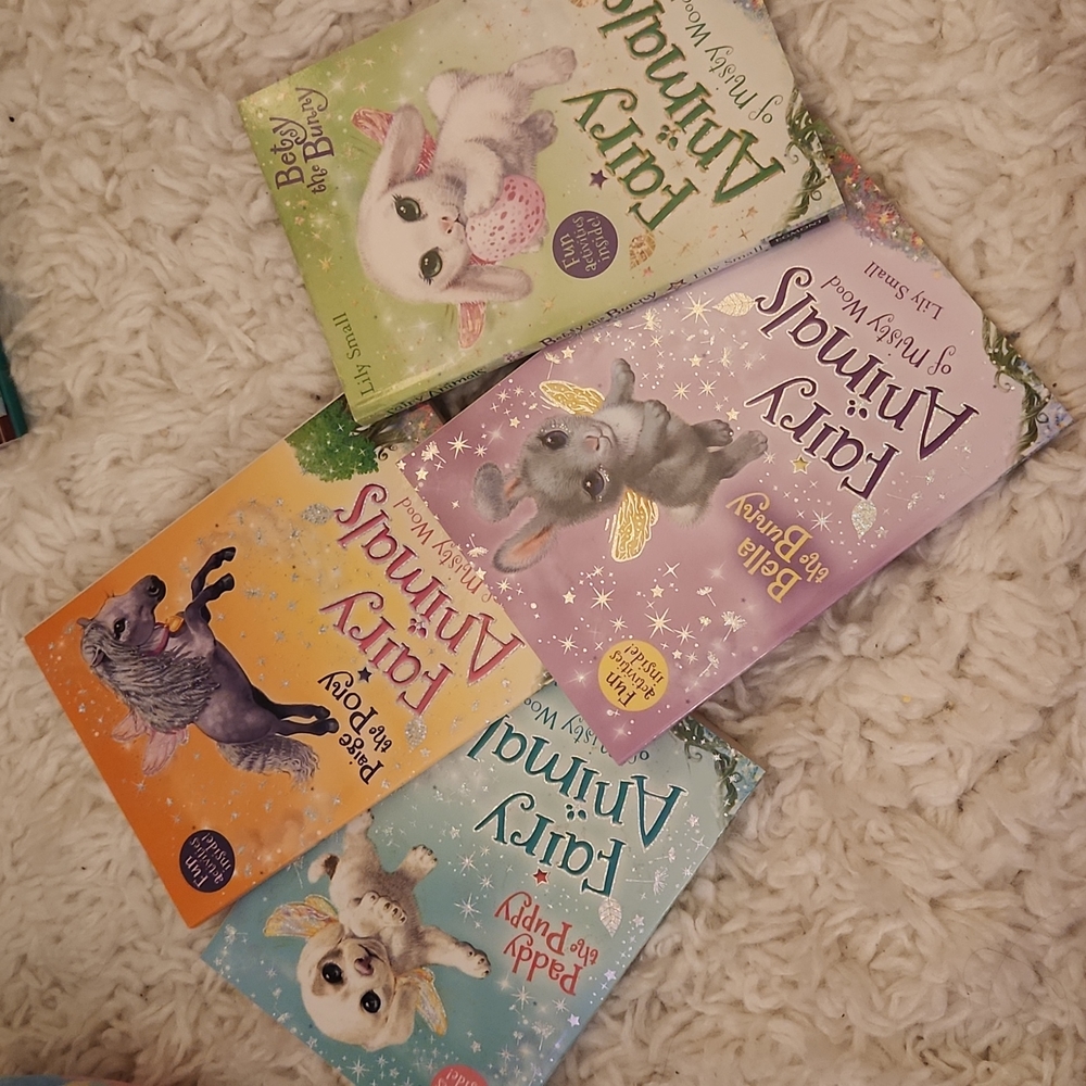 Set of 4 Fairy Animals series books